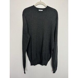 AG Adriano Goldschmied Mens Medium Sweater Gray Wool Blend Academia Preppy NWOT